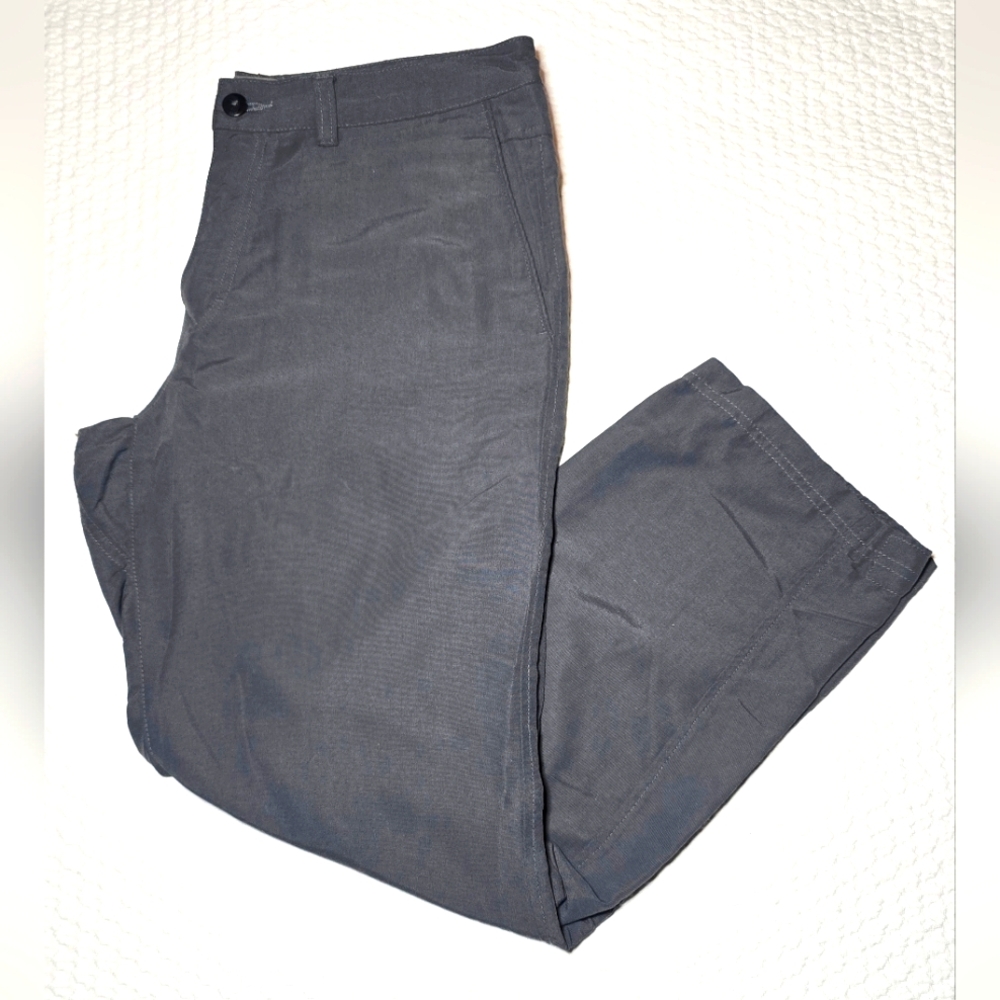 REI Pants Mens 34x30 Grey Straight Nylon Outdoor Hiking Active 6855